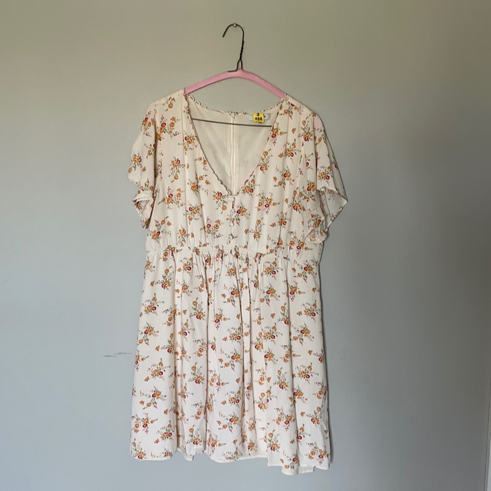 Madewell Floral Mini Dress